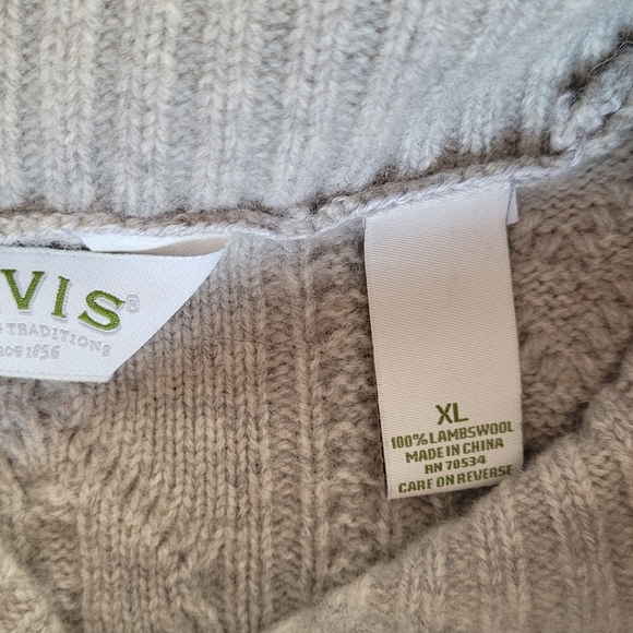 Orvis 100% Lambswool Sweater | size XL - Picture 2 of 5